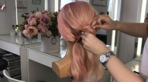 Как сделать низкий пучок? / Low bun for Prom 2021