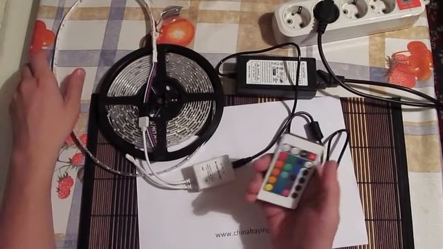 Обзор SMD LED RGB ленты на светодиодах 3528