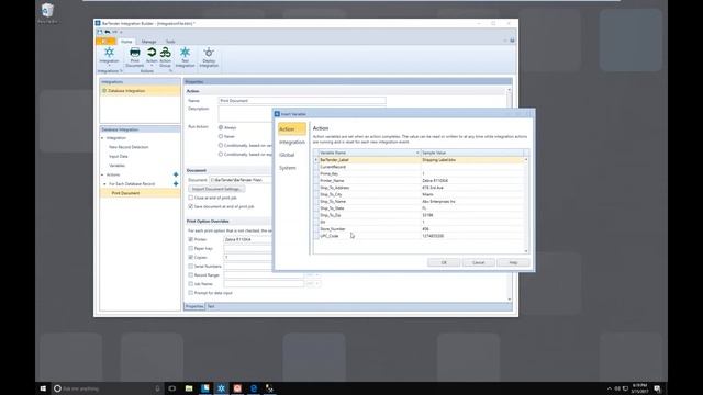 Building a Database Integration in BarTender смотреть онлайн