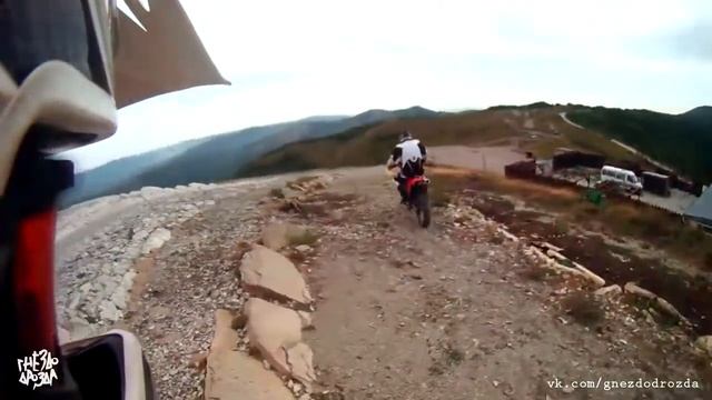 Володя и Дима из Н. Новгорода Эндуро в Геленджике смотреть онлайн