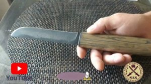 №195 Рабочий нож из быстрореза.