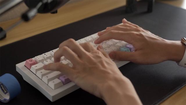 PE Foam vs. Tape Mod vs. Both - Alpine65 Sound Tests (POM Plate) смотреть онлайн