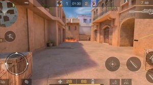 Играем против кибер спортсмена в стендофф