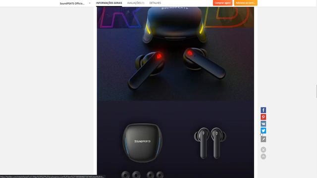 NOVO FONE GAMER RGB | Lançamento SoundPeats Gamer No.1 TWS смотреть онлайн