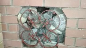 Баня делаю каменку и вытяжку в парной