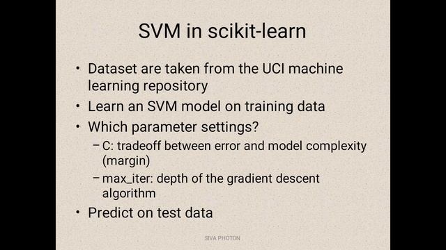 Machine Learning with Python SciKit - SKLearn