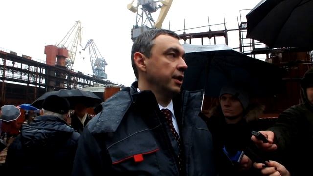 Дмитрий Красников (SMG, Херсон) о спуске 3-го танкера-химовоза для компании VEKA Shipbuilding смотреть онлайн