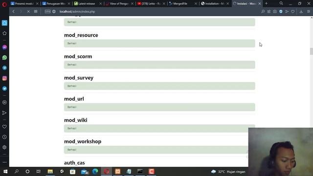 Instalasi Moodle смотреть онлайн