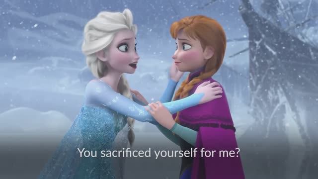 Learn English with FROZEN ｜ Anna and Elsa