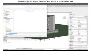 Export IFC from Revit including Linked Files