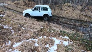 Нива 4х4 по льду и грязи CF3000, ЛАДА 4х4, Нива Урбан. Комфорсер сф3000.