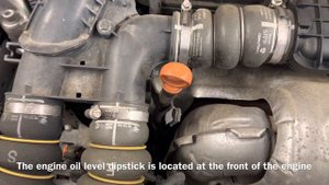 Peugeot 5008 Diesel 2016 Engine Oil Level Dipstick Location