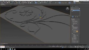 3ds Max уроки . Создание лепнина