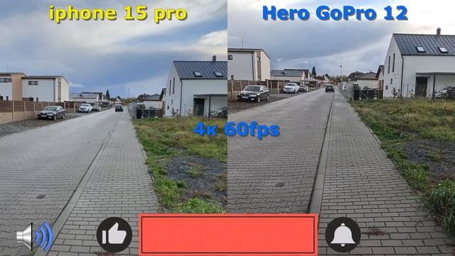 Iphone 15 pro vs GopRo 12 4k 60+ Test Camer(Тест камер і Стабілізації) смотреть онлайн