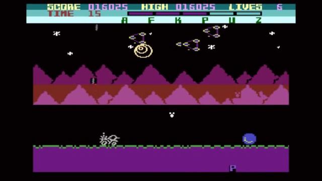 Moon Buggy (Commodore 16/Plus4)