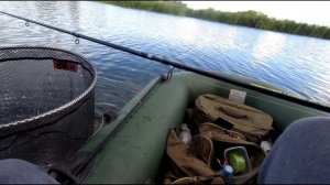 Ловля леща на фидер с лодки. А вот и ЛЕЩ!!! Эпизод #2