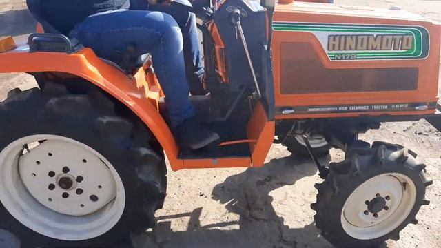 ?Минитрактор БУ HINOMOTO N179 смотреть онлайн