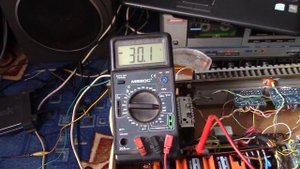 Radiotehnika У-101  TDA7294 Замер мощности