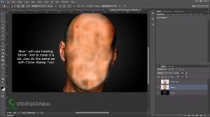 How to create head peel in Photoshop | Photo manipulation tutorial | Photoshop tutorial