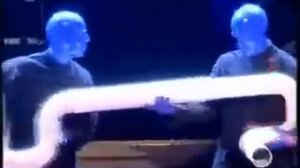 Барабанщики Синие головы  Крутое шоу Со звуком