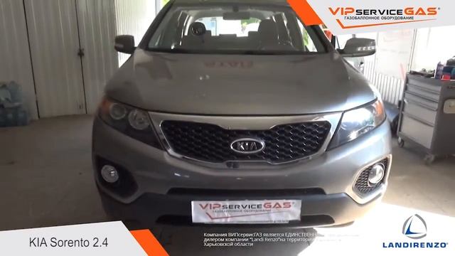 ГБО на KIA Sorento 2.4. Установка ГБО. Газ на КИА Соренто 2.4 (ГБО Харьков) смотреть онлайн