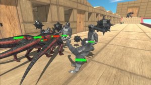 Battle of Dinosaurs and Neighbors - Animal Revolt Battle Simulator