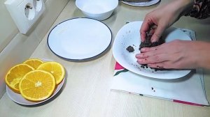 Быстрое пирожное "КАРТОШКА" из бисквитной крошки и крема