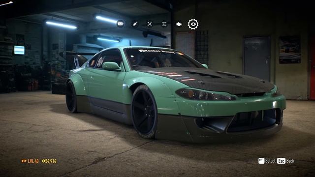 Need for Speed 2015- Nissan Silvia best Drift setup смотреть онлайн