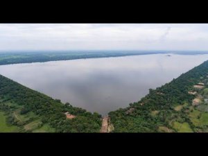 Западный барай -128 миллионов кубометров воды. Ирригационной система Ангкора. Камбоджа