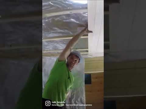 Каркасная баня со вторым светом #shorts