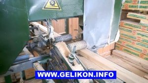 Ленточно-делительный станок позволяет выполнять распил древесины с минимальной шириной пропила 2 мм