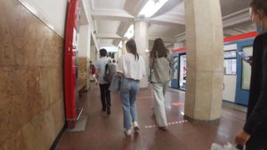 Станция метро Александровский Сад Москва Metro Moscow 2021