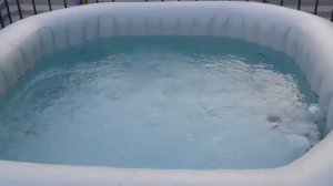 Надувной джакузи Спа PureSpa Intex 28454, 201 71 см, нагреватель 220В, тент,подстилка