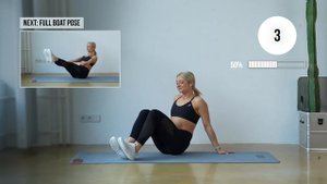 20 MIN TABATA ABS Workout - No Repeat Exercises, Low Impact, Home Workout - Abs on Fire