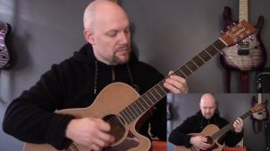 Black Metal On Acoustic Guitar - MGLA - With Hearts Towards None I