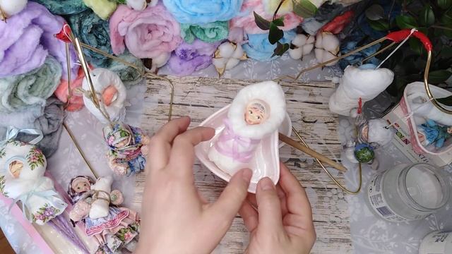 СЛЮДА ДЛЯ ВАТНОЙ ИГРУШКИ | КАК ПОКРЫТЬ ИГРУШКИ СЛЮДОЙ | ВАТНЫЕ ИГРУШКИ