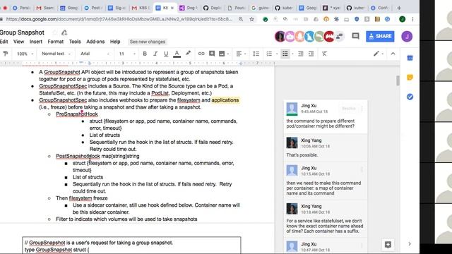 Kubernetes SIG Storage - Volume Snapshot Workgroup 20181022 смотреть онлайн