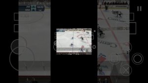 NHL 09 на эмуляторе Aether SX2(PlayStation 2)