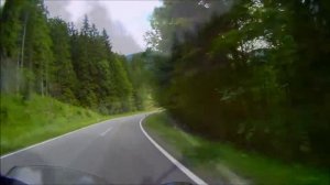 Austria Motorcycle Ride Near Mariazell on the B24