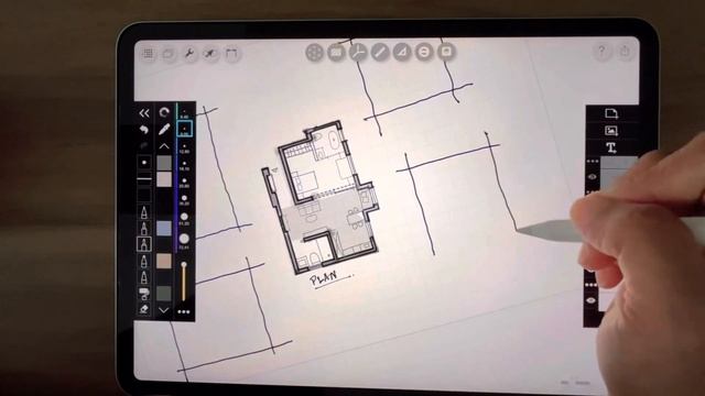 Tips on  Sketching Interior Concepts in Morpholio Trace