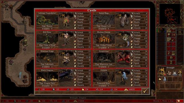 All 8th additional creatures full presentation - Third Upgrades mod- Heroes 3 смотреть онлайн