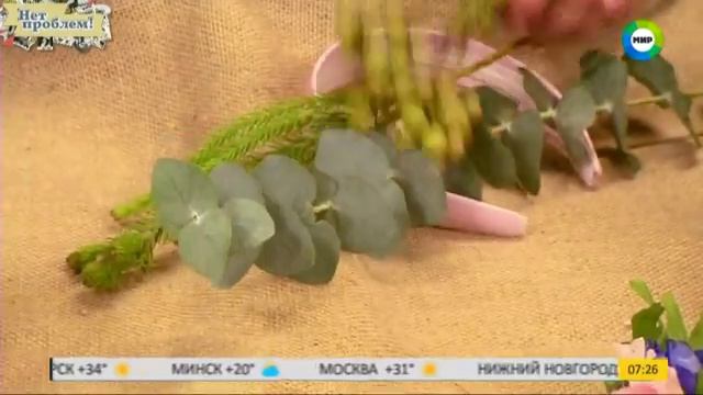 Делаем корону из цветов. Эфир от 15.09.2016 смотреть онлайн