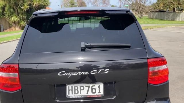 2009 Porsche Cayenne GTS black metallic смотреть онлайн