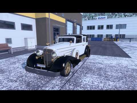 [ETS 2] Golden Arrow Cadillac V18 1930 StepFan Cruise in Modehallen Hall смотреть онлайн