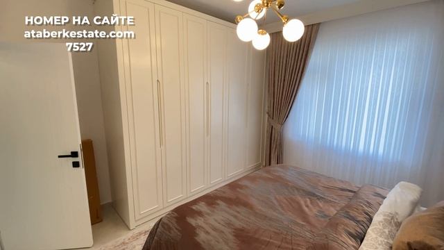 Недвижимость в Турции. Квартира в Алании на первой линии. Прямой вид на море.