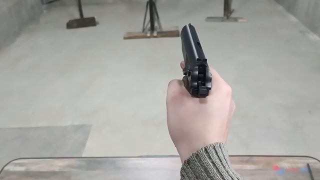 Перезарядка ПМ \ Reload Makarov pistol. (KWC KM44DHN CO2 mag.)