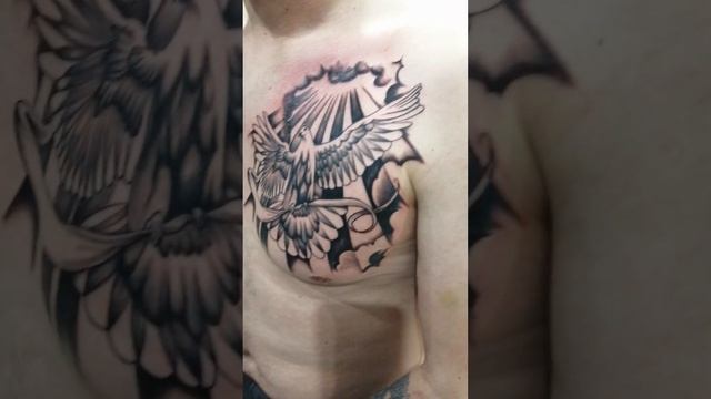 Татуировка голубь (один сеанс) TKA4OFF TATTOO®️ TATTOO 23