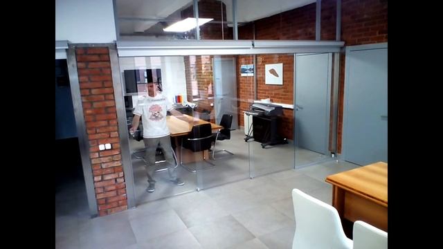 Телескопические раздвижные стеклянные двери. смотреть онлайн