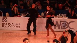 Федотов Дмитрий - Попович Анастасия. Самба. Чемпионат РТС 2019тов