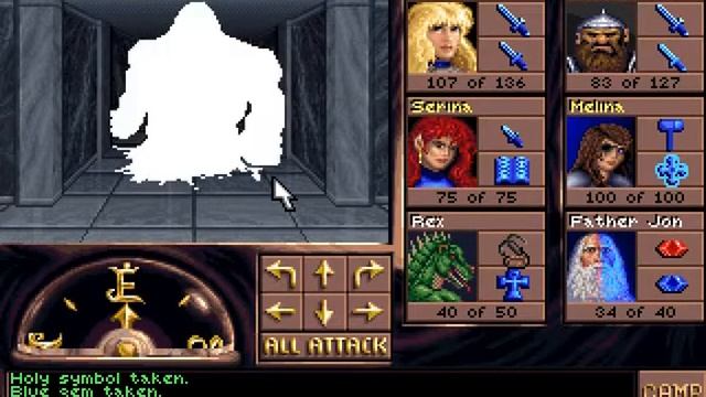 Let's Play Eye of the Beholder 3 - Assault on Myth Drannor Part 3.2 смотреть онлайн